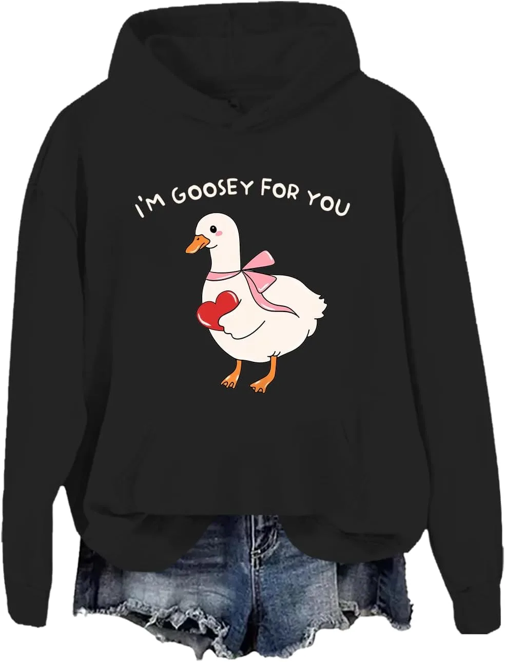 Толстовка Valentine Goose с принтом "I'm Goosey For You" Phncal
Толстовка Valentine Goose с принтом "I'm Goosey For You" Phncal