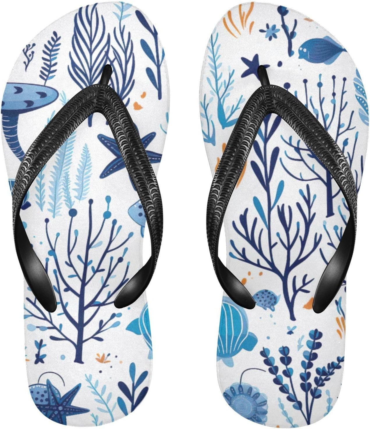 Пляжные летние шлепанцы Seashell кораллово-синие для женщин и мужчин Kfbe
Пляжные летние шлепанцы Seashell кораллово-синие для женщин и мужчин Kfbe