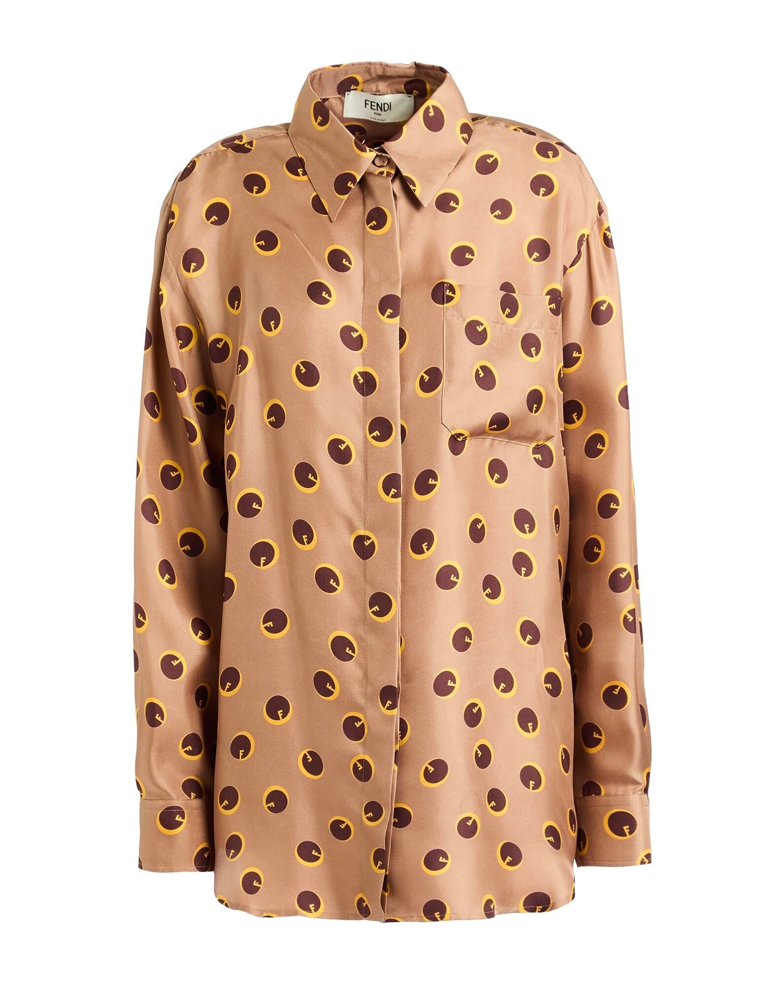 Рубашка Fendi, светло-коричневый
Рубашка Fendi, светло-коричневый