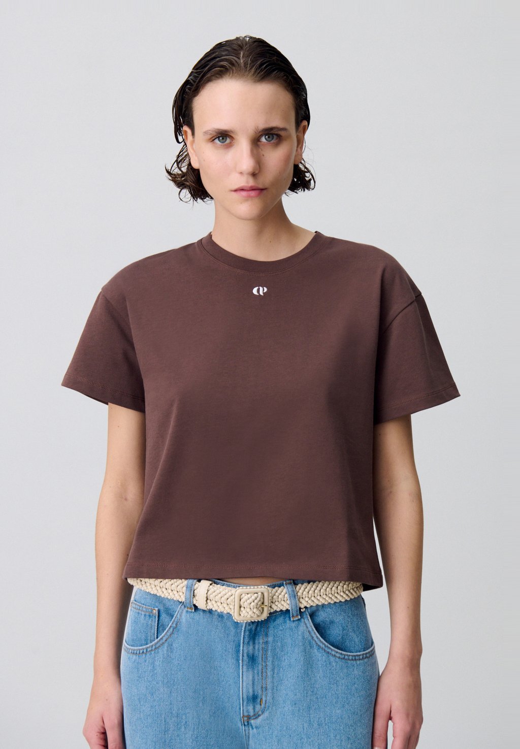 Базовая футболка THERESE Claudie Pierlot, коричневый
Базовая футболка THERESE Claudie Pierlot, коричневый