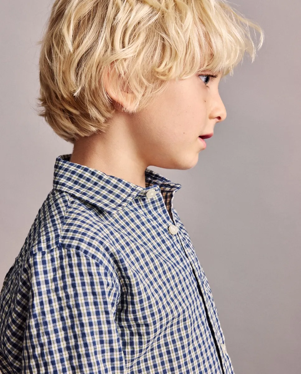 Рубашка с длинным рукавом в клетку для мальчика Coconut El Corte Inglés, синий
Рубашка с длинным рукавом в клетку для мальчика Coconut El Corte Inglés, синий