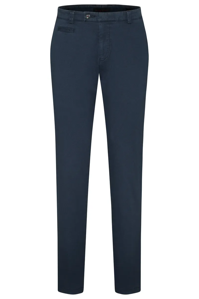 Брюки-чиносы bugatti с добавлением эластана, цвет морской волны 
Брюки-чиносы bugatti с добавлением эластана, цвет морской волны