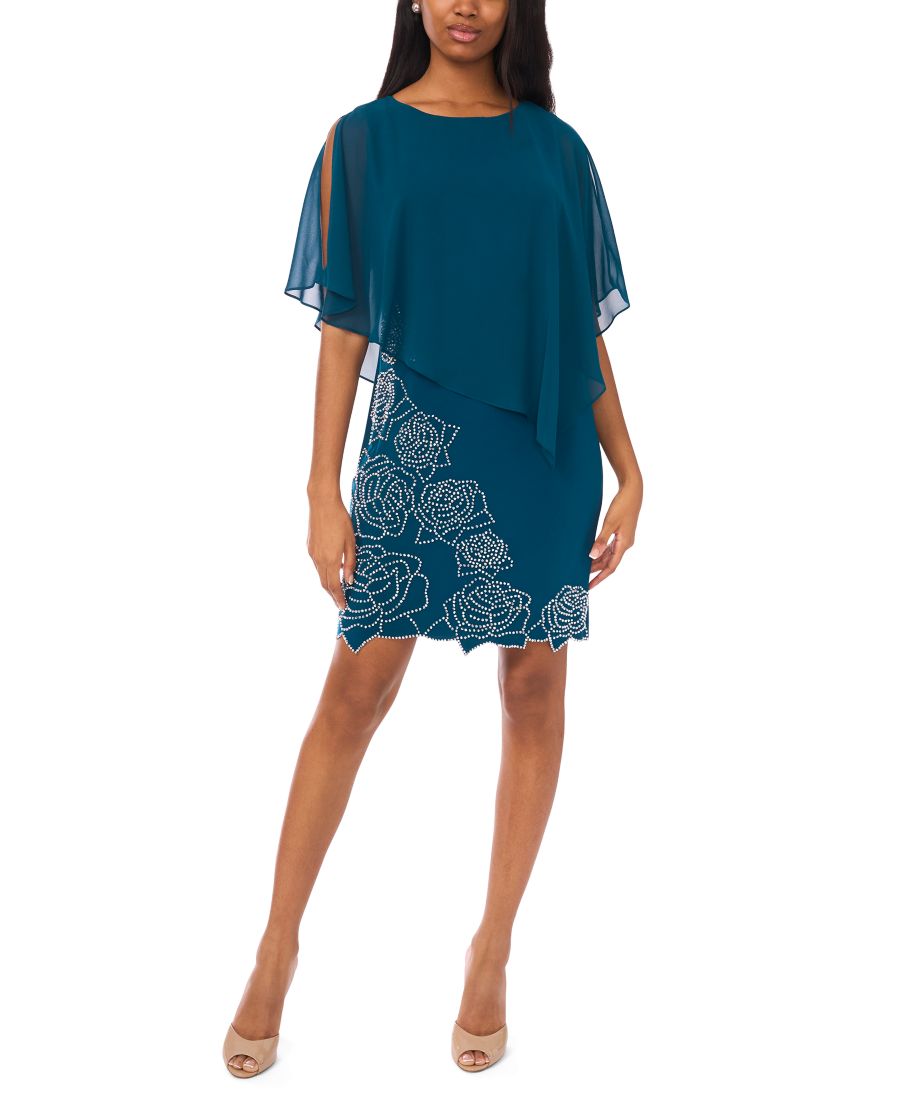 Женское платье с боковой драпировкой MSK, Neo Emerald
Женское платье с боковой драпировкой MSK, Neo Emerald