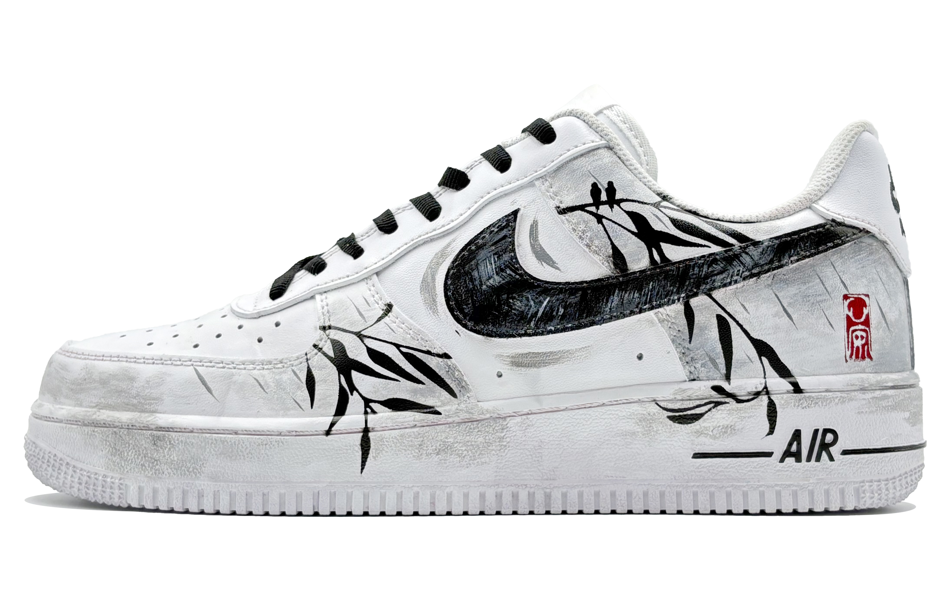 Nike Кроссовки Air Force 1 Weisu Space, Echoing Willow, износостойкие, низкие, для скейтбординга, мужские, черно-белые
Nike Кроссовки Air Force 1 Weisu Space, Echoing Willow, износостойкие, низкие, для скейтбординга, мужские, черно-белые