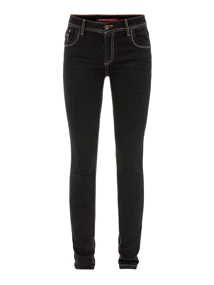 Джинсы Cipo & Baxx, черный 
Джинсы Cipo & Baxx, черный