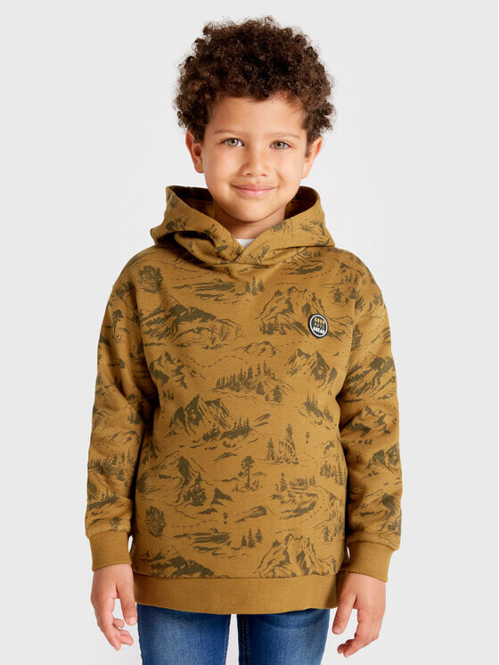 Толстовка обычного кроя Mayoral, коричневый
Толстовка обычного кроя Mayoral, коричневый