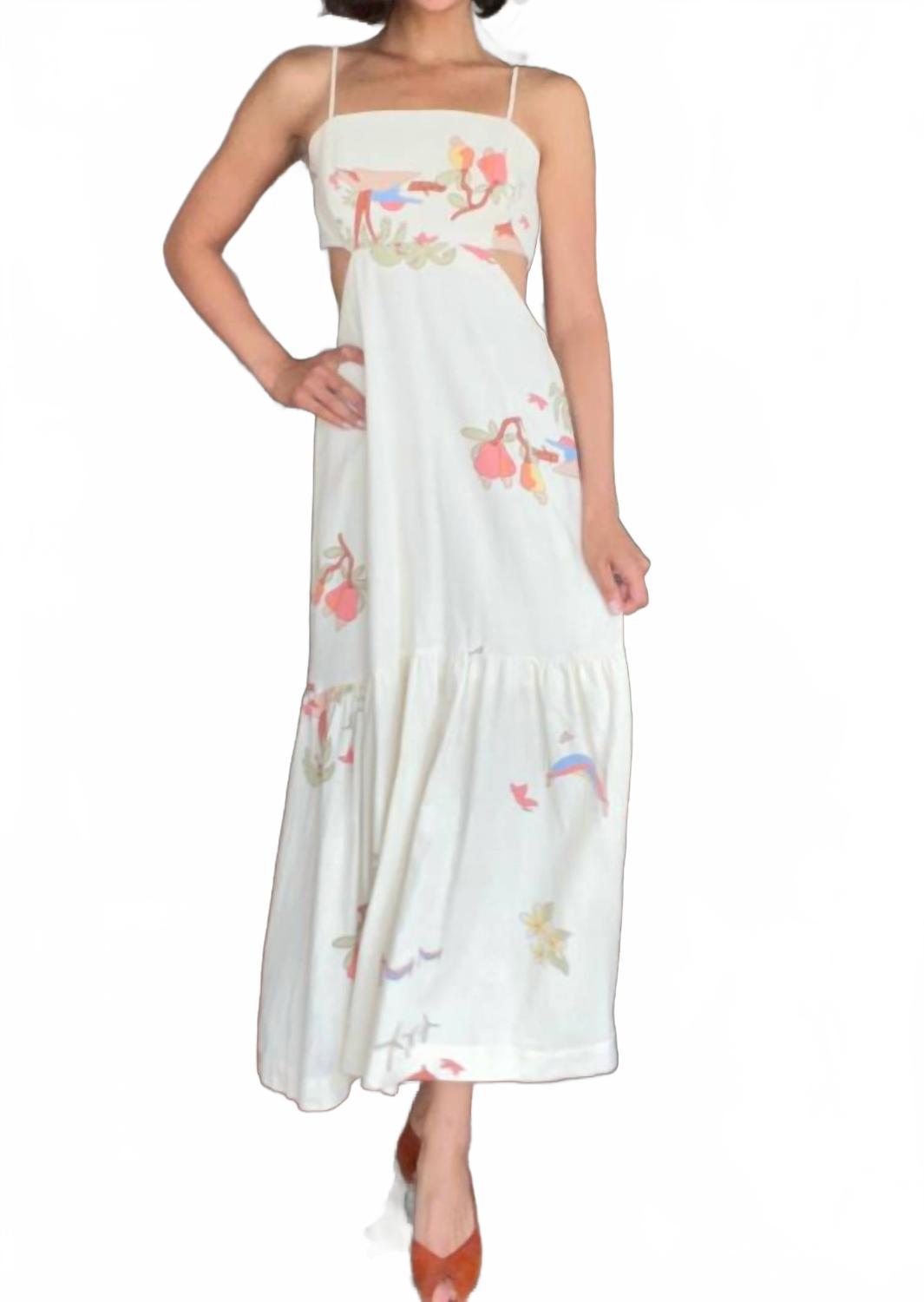 Женское платье миди с принтом в белом цвете Dress to
Женское платье миди с принтом в белом цвете Dress to