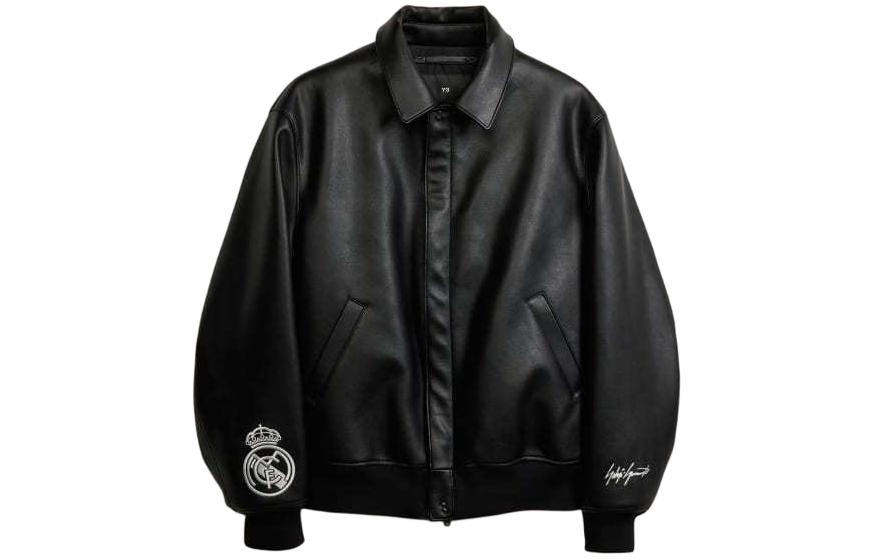 Y-3 Куртка из искусственной кожи Real Madrid, Black 
Y-3 Куртка из искусственной кожи Real Madrid, Black