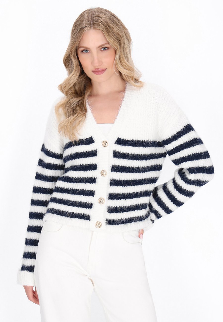 Кардиган DreiMaster Cardigan, Offwhite/Navy/Off-White
Кардиган DreiMaster Cardigan, Offwhite/Navy/Off-White