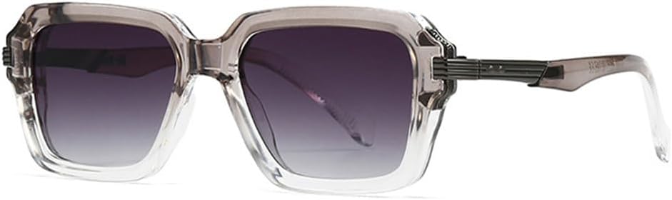 Мужские солнцезащитные очки в стиле ретро с двухцветной оправой и заклепками, женские солнцезащитные очки с градиентным покрытием и защитой от УФ-излучения UV400 в стиле панк HPIRME, Gray Gray Gradient
Мужские солнцезащитные очки в стиле ретро с двухцветной оправой и заклепками, женские солнцезащитные очки с градиентным покрытием и защитой от УФ-излучения UV400 в стиле панк HPIRME, Gray Gray Gradient