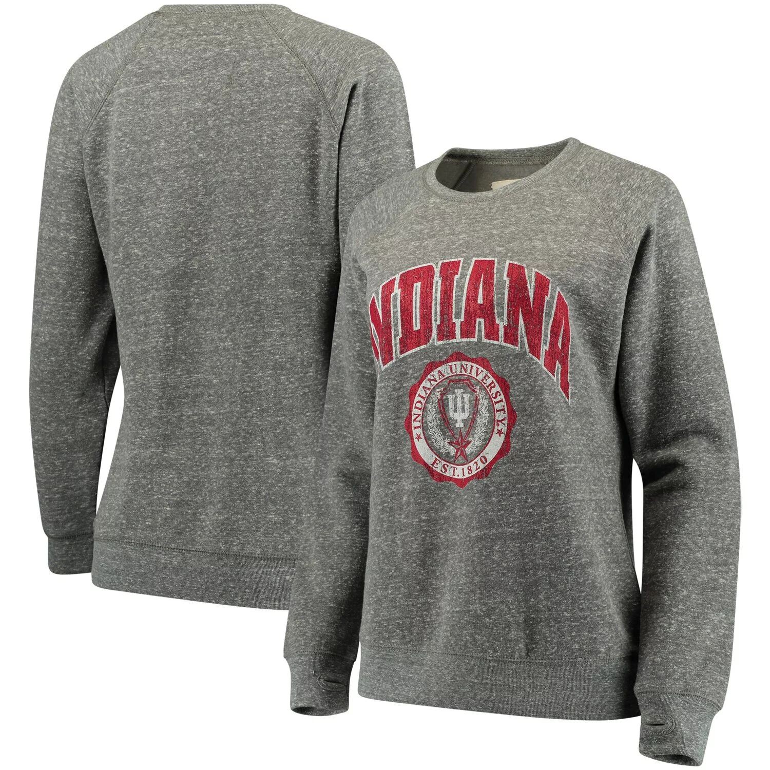 Женский свитшот Pressbox Heathered Grey Indiana Hoosiers Edith Vintage Knobi Pullover Sweatshirt
Женский свитшот Pressbox Heathered Grey Indiana Hoosiers Edith Vintage Knobi Pullover Sweatshirt