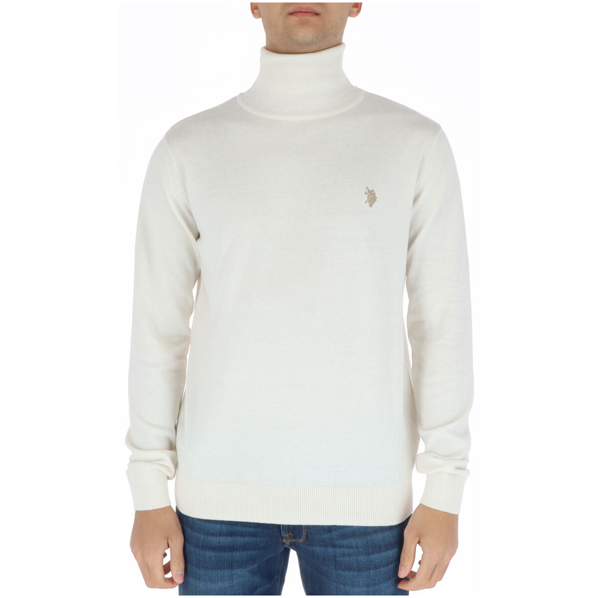 Джемпер U.S. Polo Assn. с высоким горлом, белый
Джемпер U.S. Polo Assn. с высоким горлом, белый