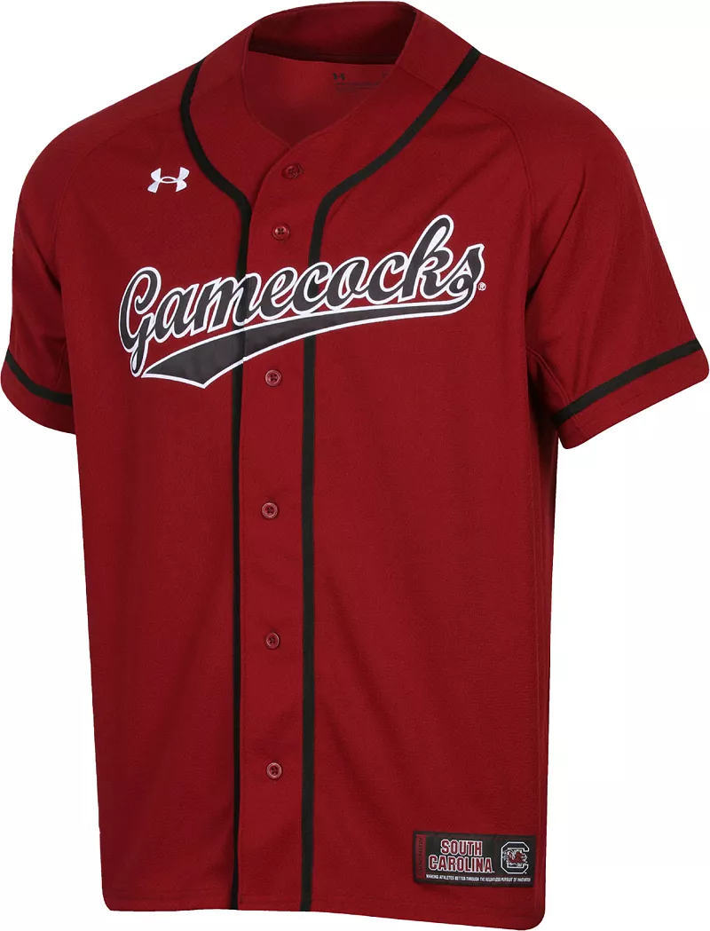 Мужская бейсбольная майка Under Armour South Carolina Gamecocks Garnet Replica 
Мужская бейсбольная майка Under Armour South Carolina Gamecocks Garnet Replica