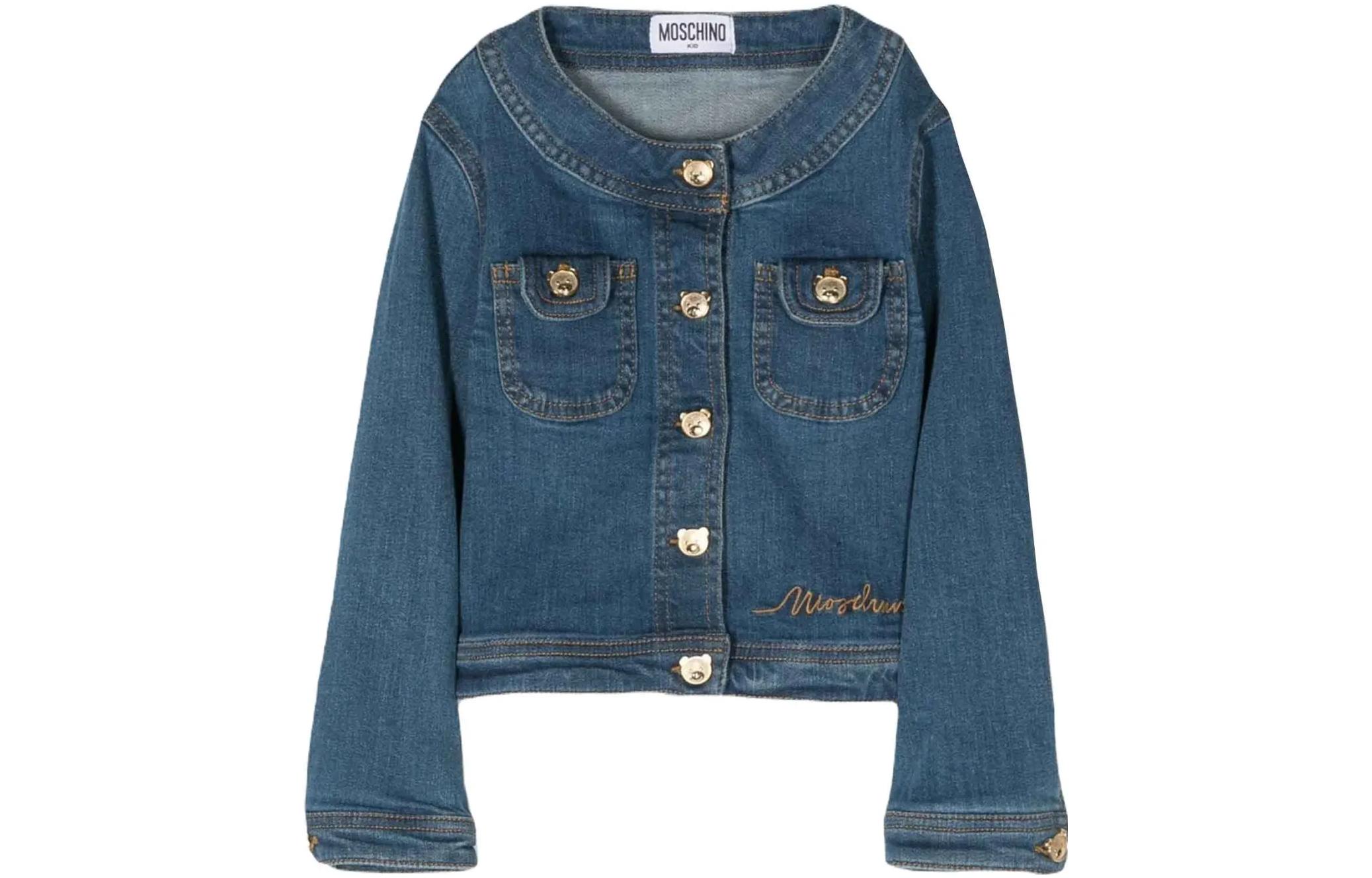 Детская куртка MOSCHINO, синяя
Детская куртка MOSCHINO, синяя