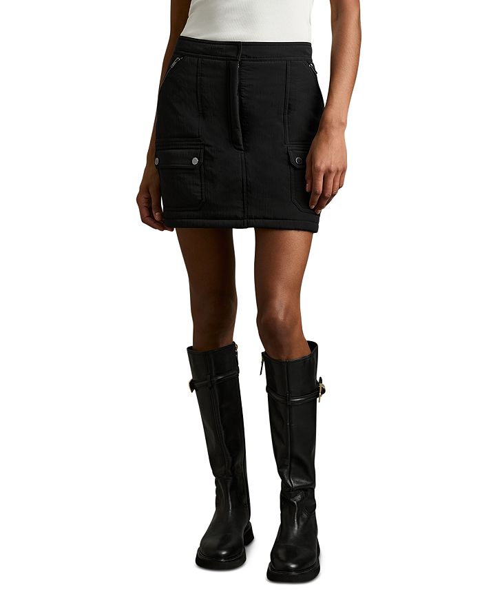 Пейтон Мини-юбка с стёганым узором REISS, черный
Пейтон Мини-юбка с стёганым узором REISS, черный