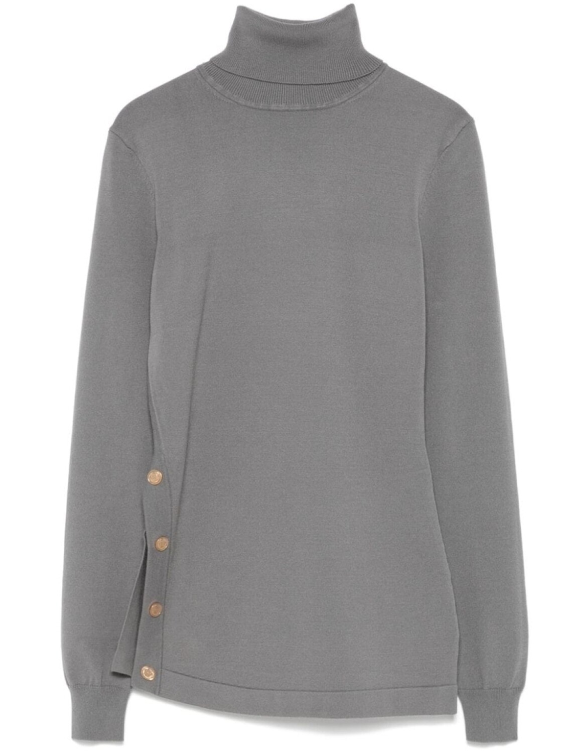 Свитер Elisabetta Franchi с декоративными пуговицами, серый
Свитер Elisabetta Franchi с декоративными пуговицами, серый