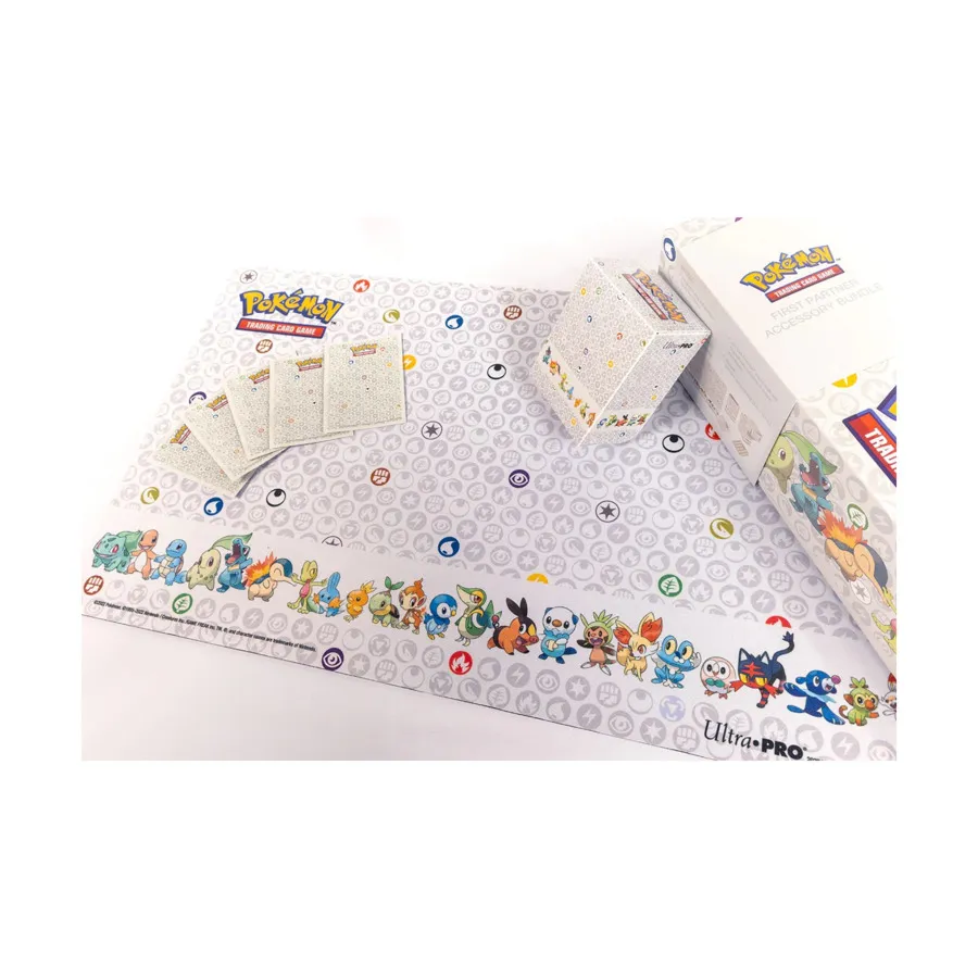 Набор аксессуаров для первого партнера, Official Pokemon Deck Boxes
Набор аксессуаров для первого партнера, Official Pokemon Deck Boxes