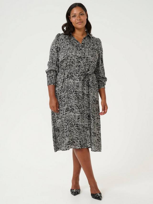 Платье-рубашка shana с графическим рисунком в горошек KAFFE Curve, черный/разноцветный
Платье-рубашка shana с графическим рисунком в горошек KAFFE Curve, черный/разноцветный