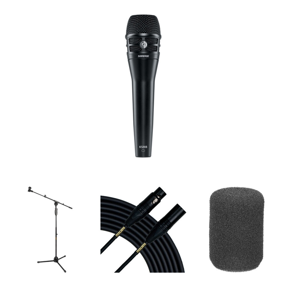 Динамический микрофон Shure KSM8 Dualdyne Dynamic Handheld Microphone Live Stage Kit
Динамический микрофон Shure KSM8 Dualdyne Dynamic Handheld Microphone Live Stage Kit
