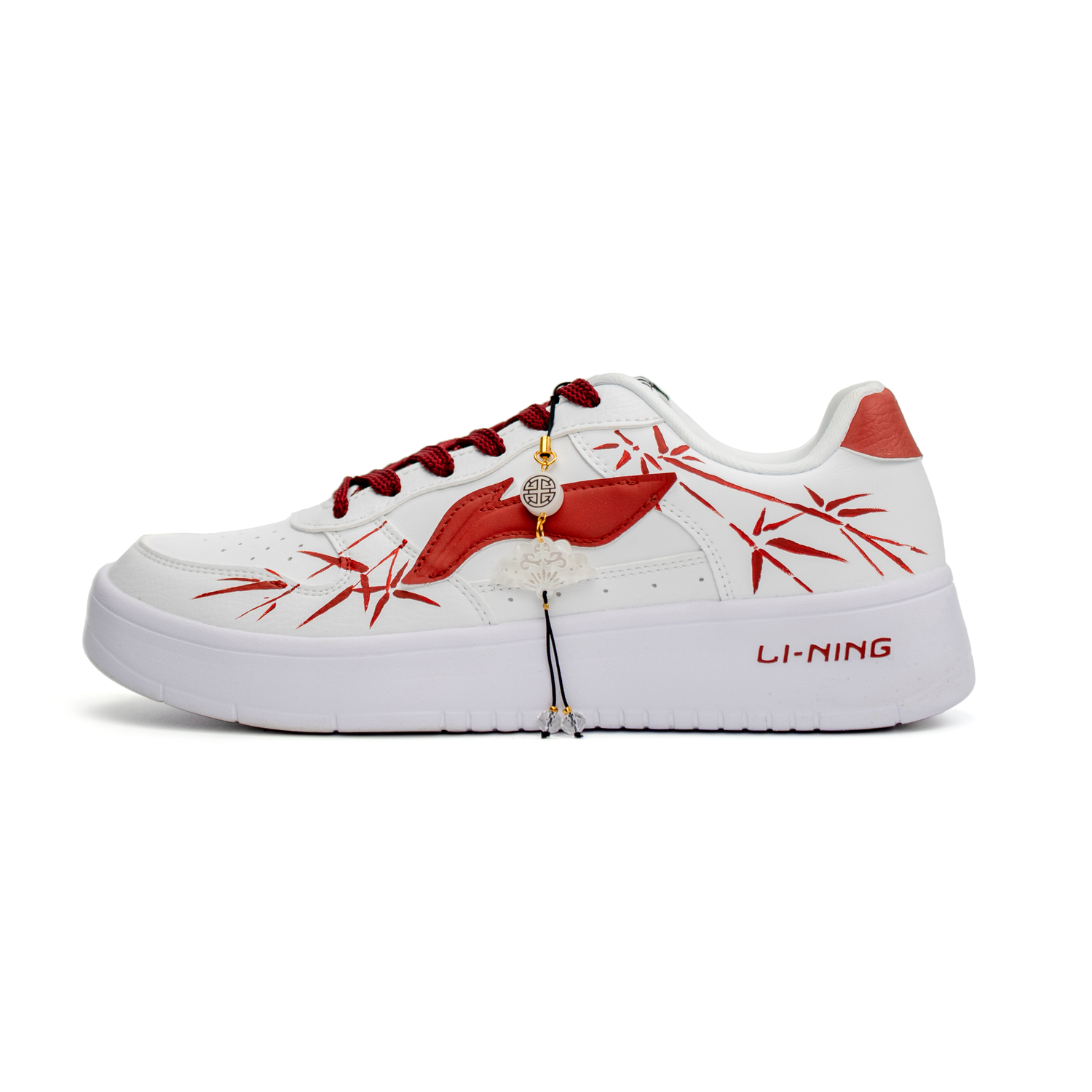 Li-Ning Li Ning Floating Boat Red Bamboo Prosperity Cushioning Abrasion Resistant Lightweight Low top
Li-Ning Li Ning Floating Boat Red Bamboo Prosperity Cushioning Abrasion Resistant Lightweight Low top