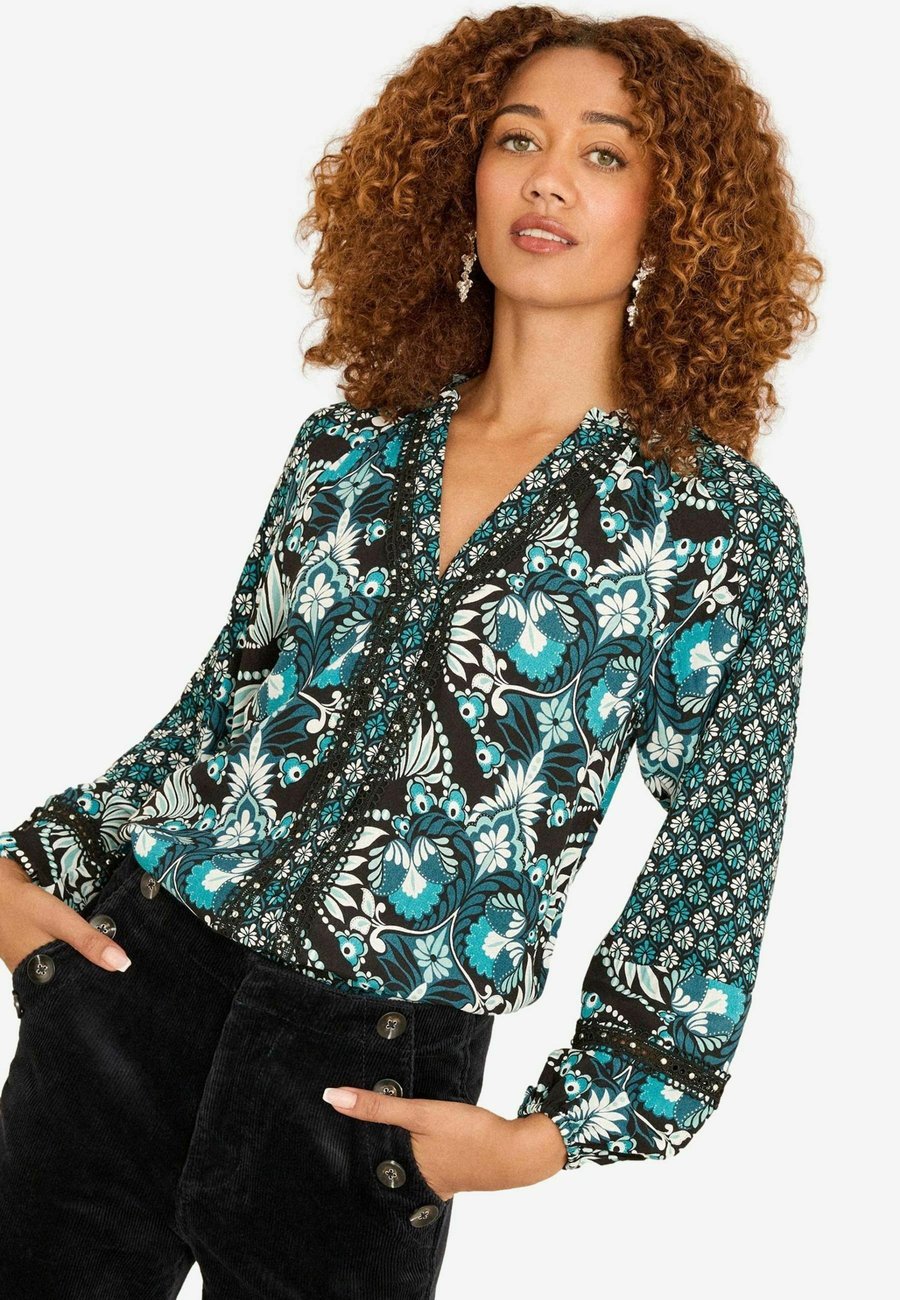 Блуза Love & Roses LONG SLEEVE , Blue Paisley Print/Blue
Блуза Love & Roses LONG SLEEVE , Blue Paisley Print/Blue