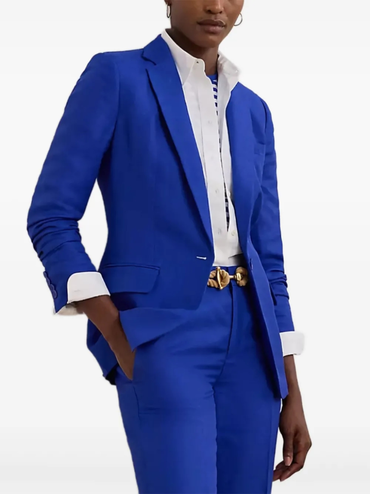 Lauren Ralph Lauren пиджак строгого кроя, синий
Lauren Ralph Lauren пиджак строгого кроя, синий