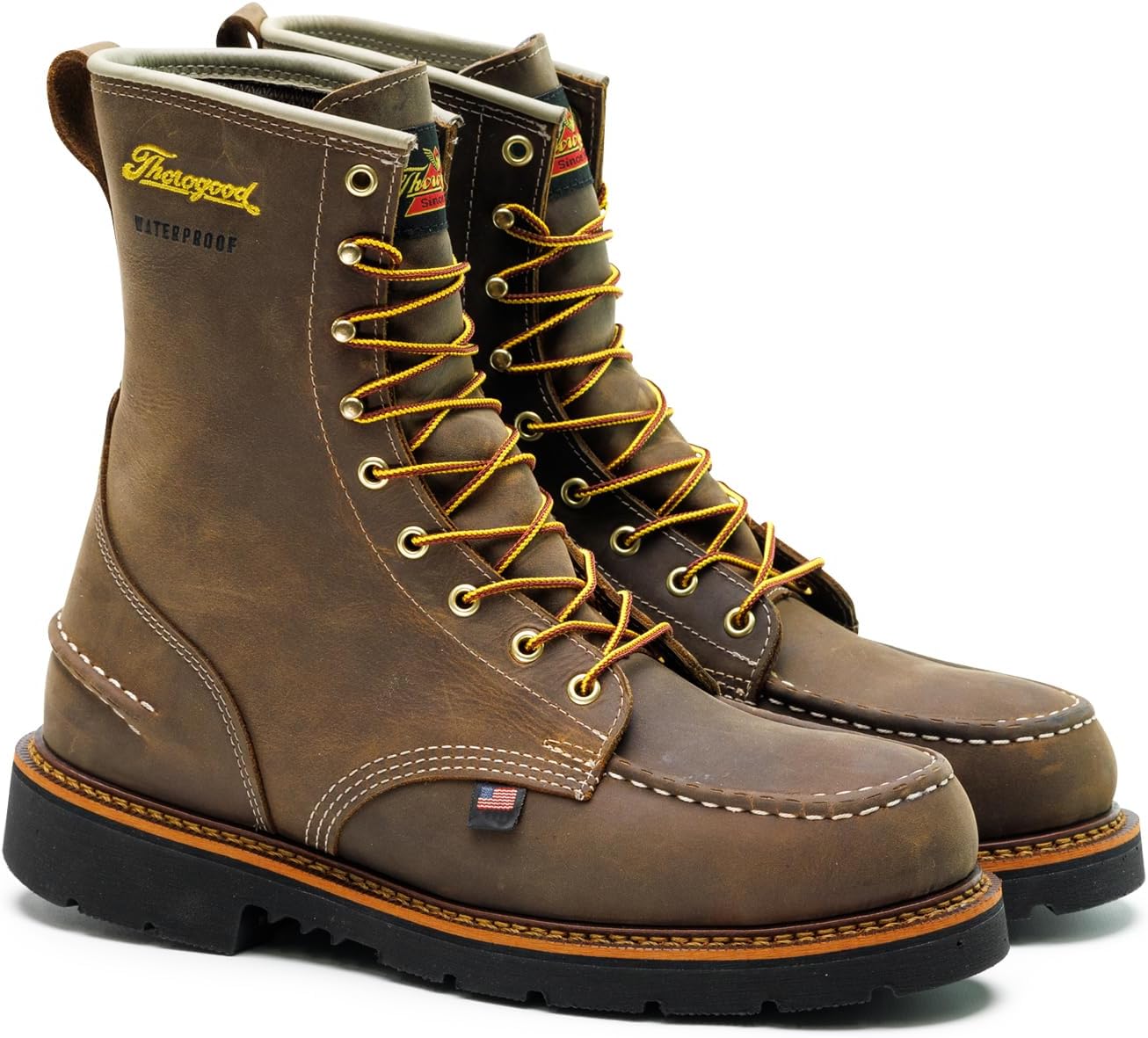 Мужские ботинки Thorogood серии 1957, 8, водонепроницаемые, с молоточковым носком - мягкий носок, натуральная кожа с полной текстурой, стелька для комфорта и противоскользящая подошва; класс защиты EH, 8 Wide Crazy Horse
Мужские ботинки Thorogood серии 1957, 8, водонепроницаемые, с молоточковым носком - мягкий носок, натуральная кожа с полной текстурой, стелька для комфорта и противоскользящая подошва; класс защиты EH, 8 Wide Crazy Horse