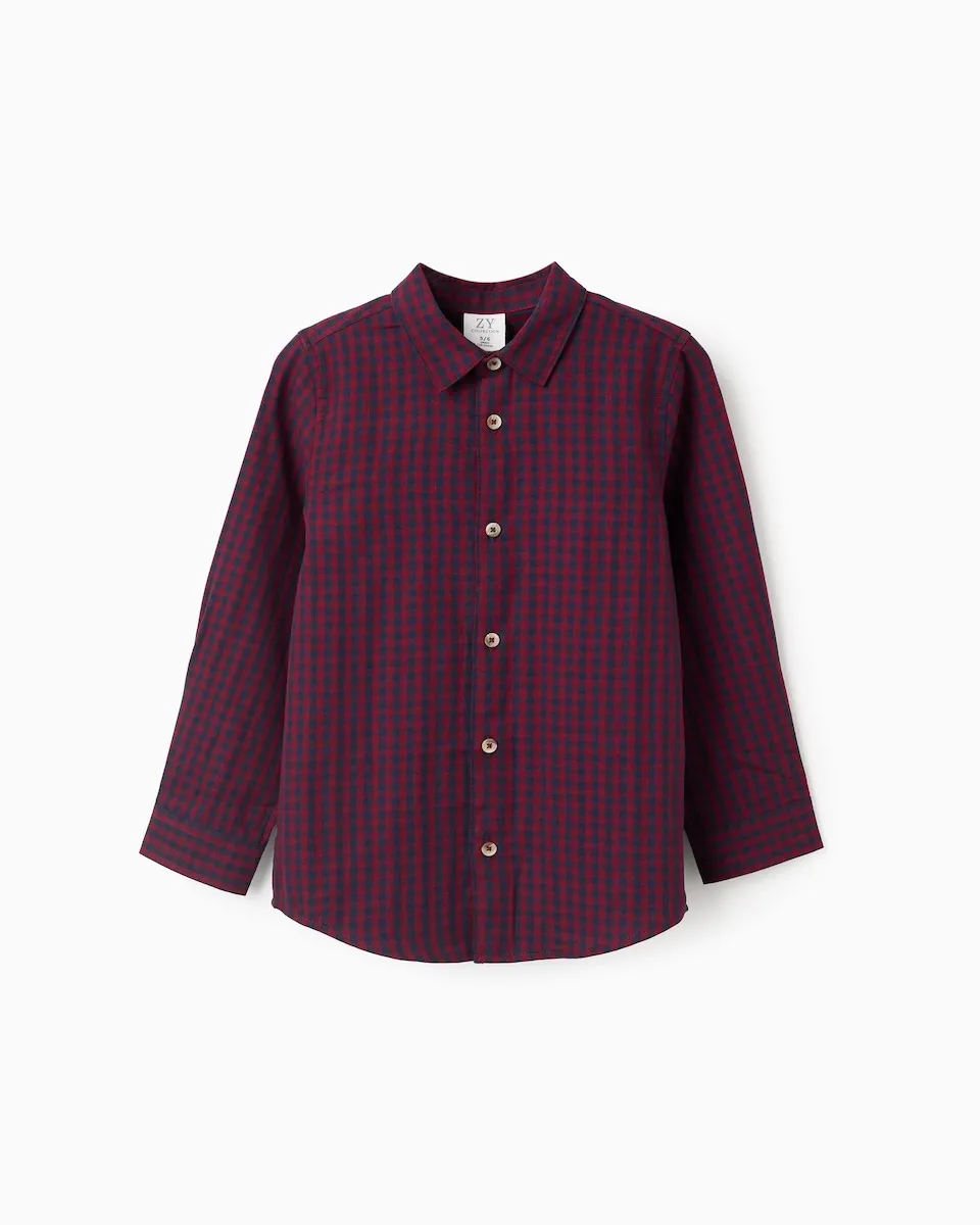 Детская рубашка с длинным рукавом Zippy, красный
Детская рубашка с длинным рукавом Zippy, красный