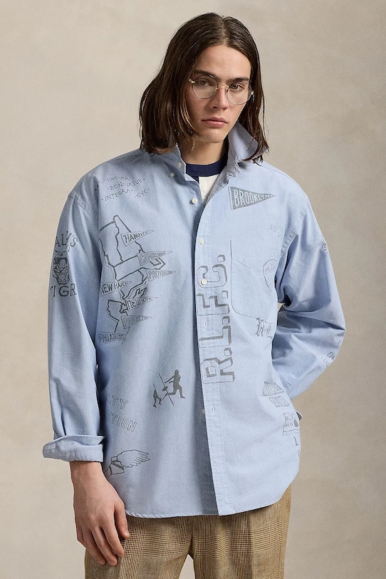 Рубашка Polo Ralph Lauren, синий
Рубашка Polo Ralph Lauren, синий