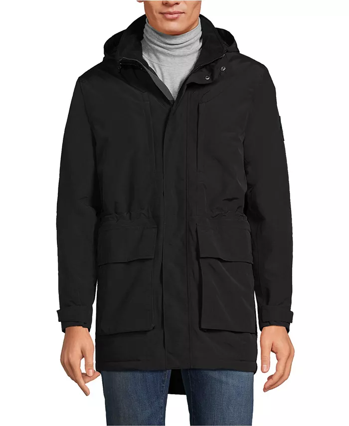 Мужская утепленная парка Squall Waterproof Lands' End, черный
Мужская утепленная парка Squall Waterproof Lands' End, черный