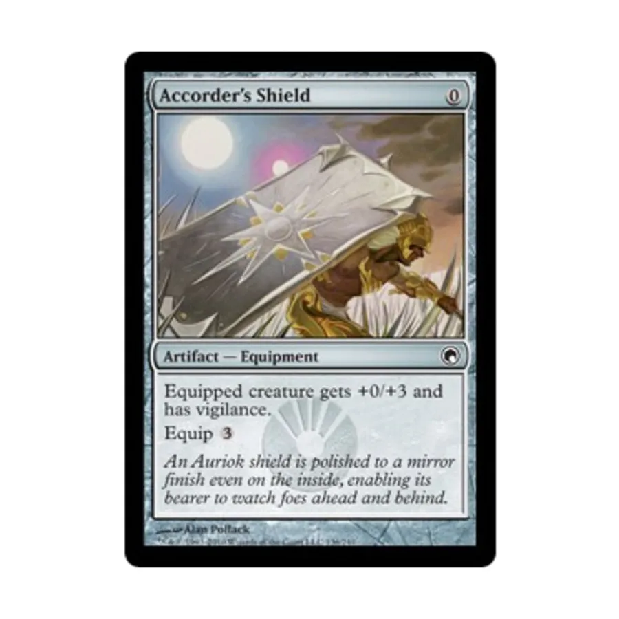 CCG Щит Аккордера (С), MTG - Scars of Mirrodin
CCG Щит Аккордера (С), MTG - Scars of Mirrodin
