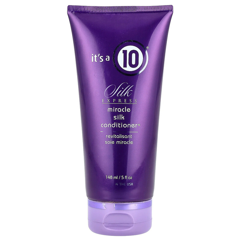 It's a 10, Silk Express, Miracle Silk Conditioner, 148 мл (5 жидк. унц.)
It's a 10, Silk Express, Miracle Silk Conditioner, 148 мл (5 жидк. унц.)