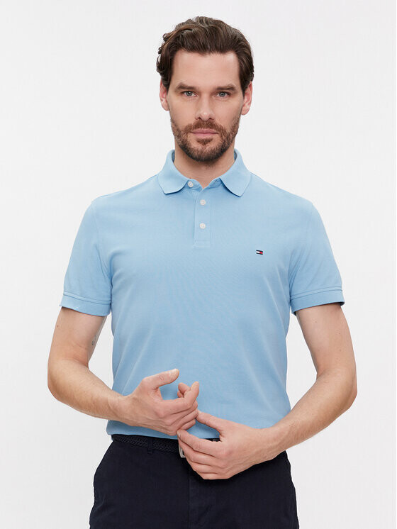 Рубашка-поло узкого кроя Tommy Hilfiger, синий
Рубашка-поло узкого кроя Tommy Hilfiger, синий