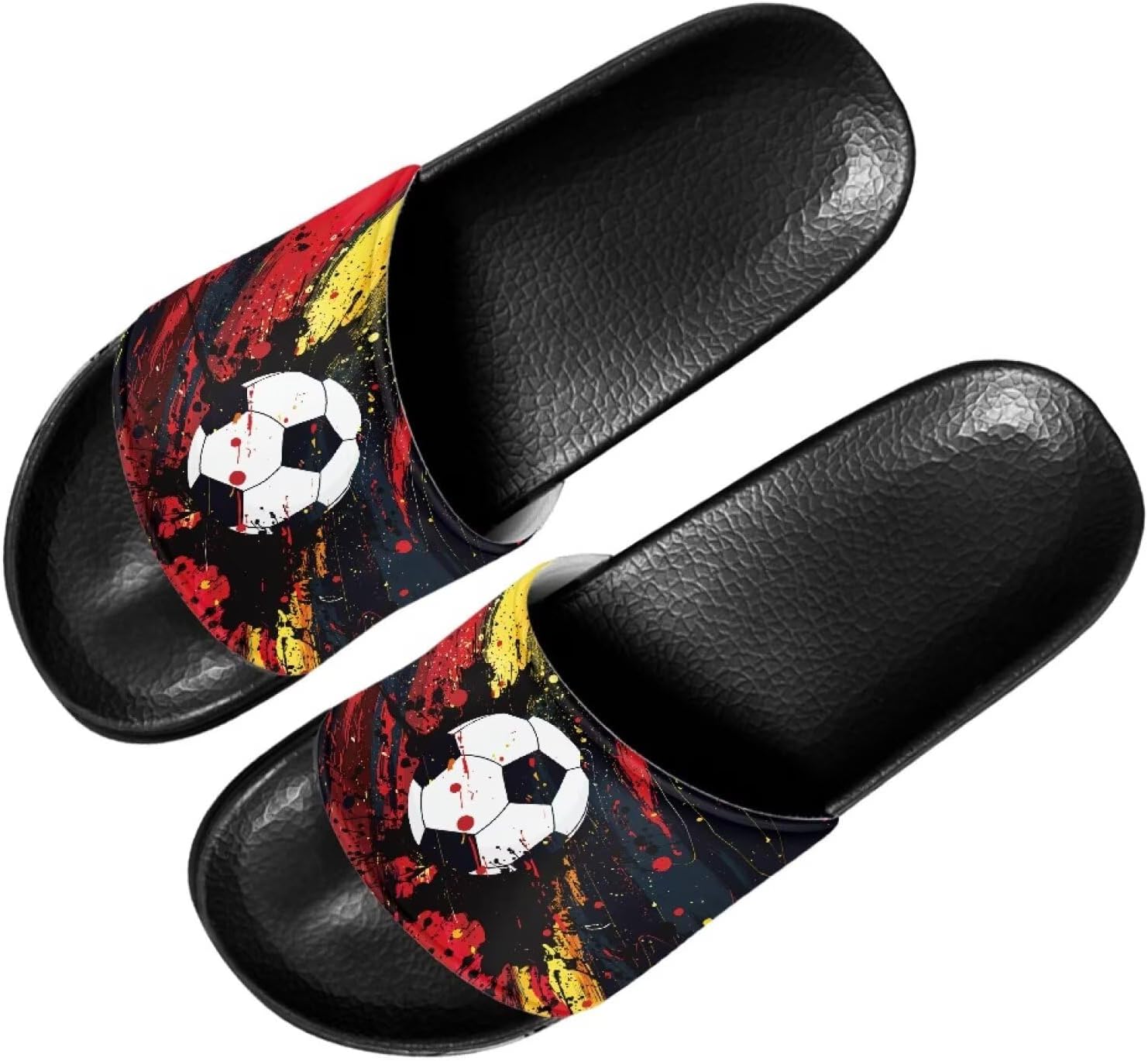 Мужские повседневные сандалии Quxjehoe, шлепанцы для душа, нескользящие, для улицы и дома, размер 5-14, Soccer
Мужские повседневные сандалии Quxjehoe, шлепанцы для душа, нескользящие, для улицы и дома, размер 5-14, Soccer