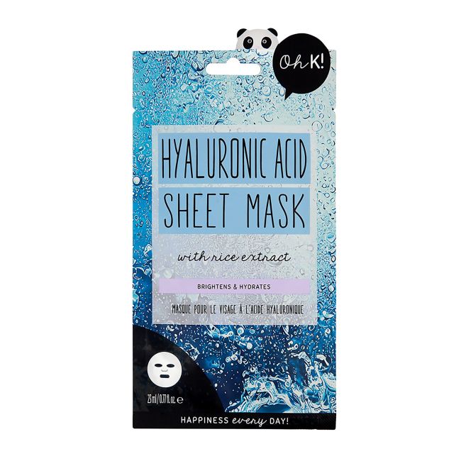 Маска для лица с гиалуроновой кислотой Oh K!, 23 мл
Маска для лица с гиалуроновой кислотой Oh K!, 23 мл