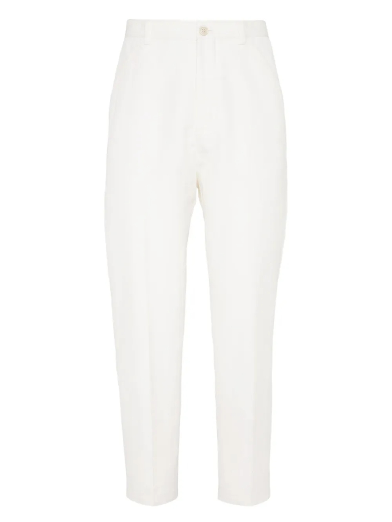 Brunello Cucinelli брюки со складками, белый
Brunello Cucinelli брюки со складками, белый