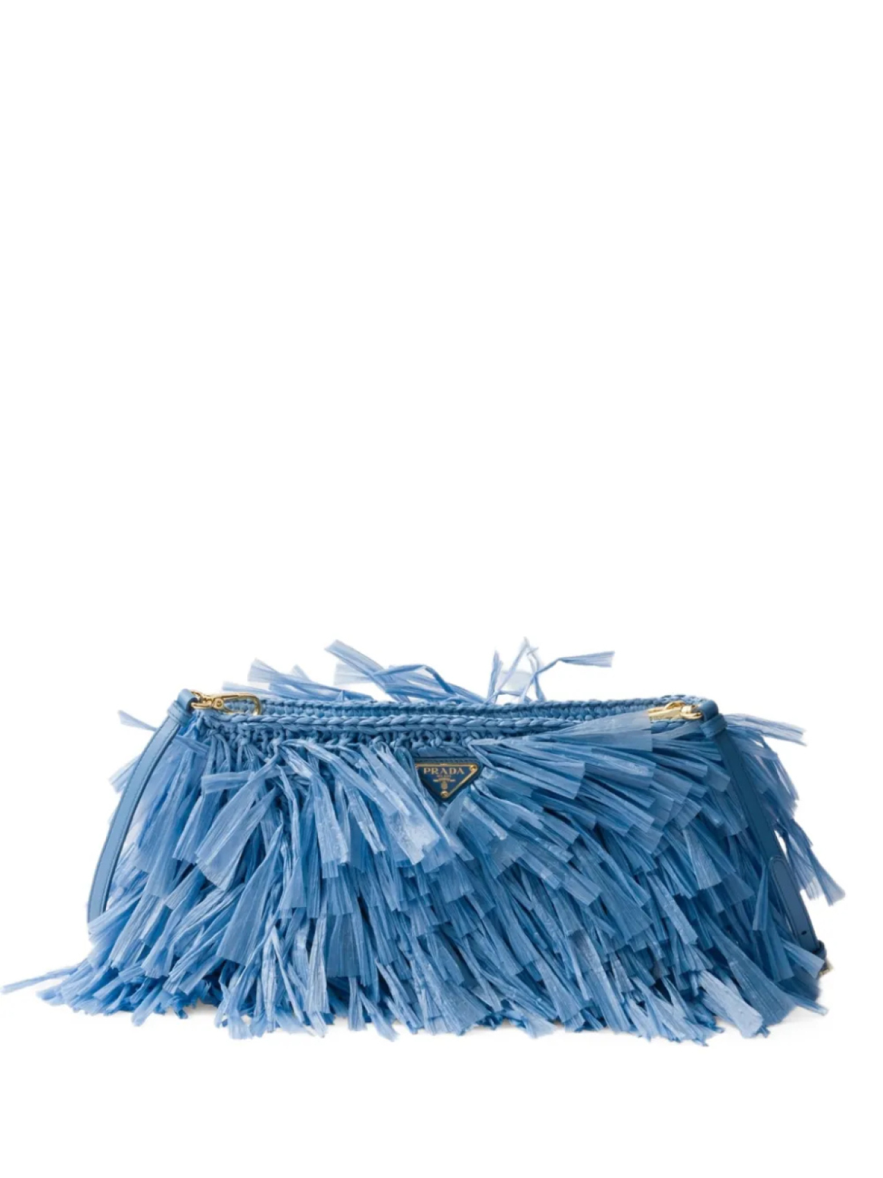 Сумка-клатч Prada среднего размера с бахромой, синий
Сумка-клатч Prada среднего размера с бахромой, синий
