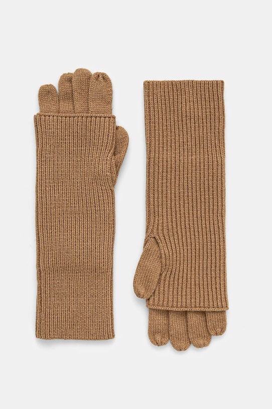 Перчатки с добавлением шерсти Michael Michael Kors, коричневый
Перчатки с добавлением шерсти Michael Michael Kors, коричневый