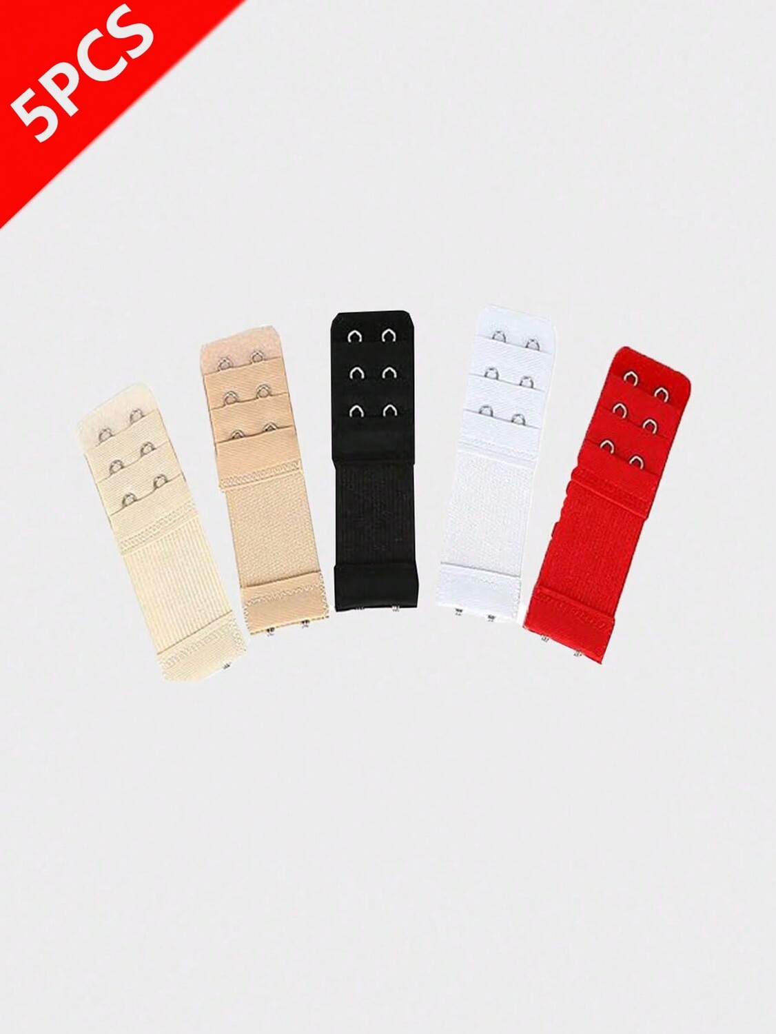 5 шт., женский эластичный удлинитель для бюстгальтера с регулируемыми крючками»} (Примечание: I, многоцветный
5 шт., женский эластичный удлинитель для бюстгальтера с регулируемыми крючками»} (Примечание: I, многоцветный