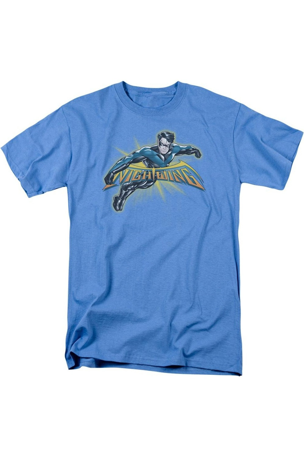 Футболка с коротким рукавом Batman Nightwing Burst для взрослых Gildan, цвет carolina blue
Футболка с коротким рукавом Batman Nightwing Burst для взрослых Gildan, цвет carolina blue