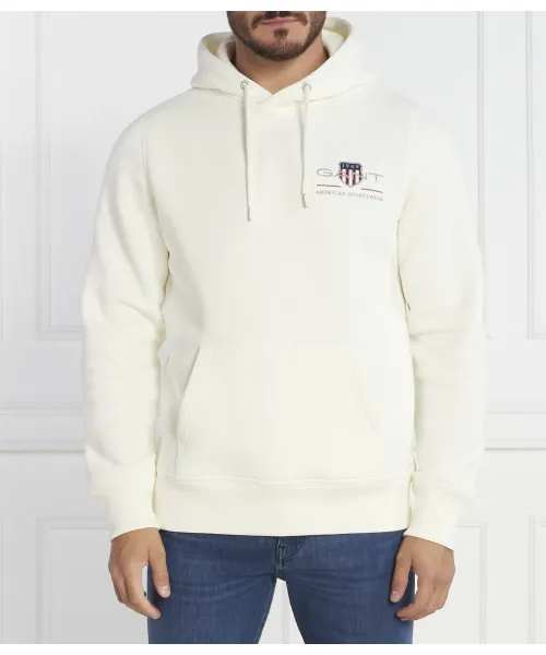 Толстовка рег. Regular fit Gant, белый
Толстовка рег. Regular fit Gant, белый