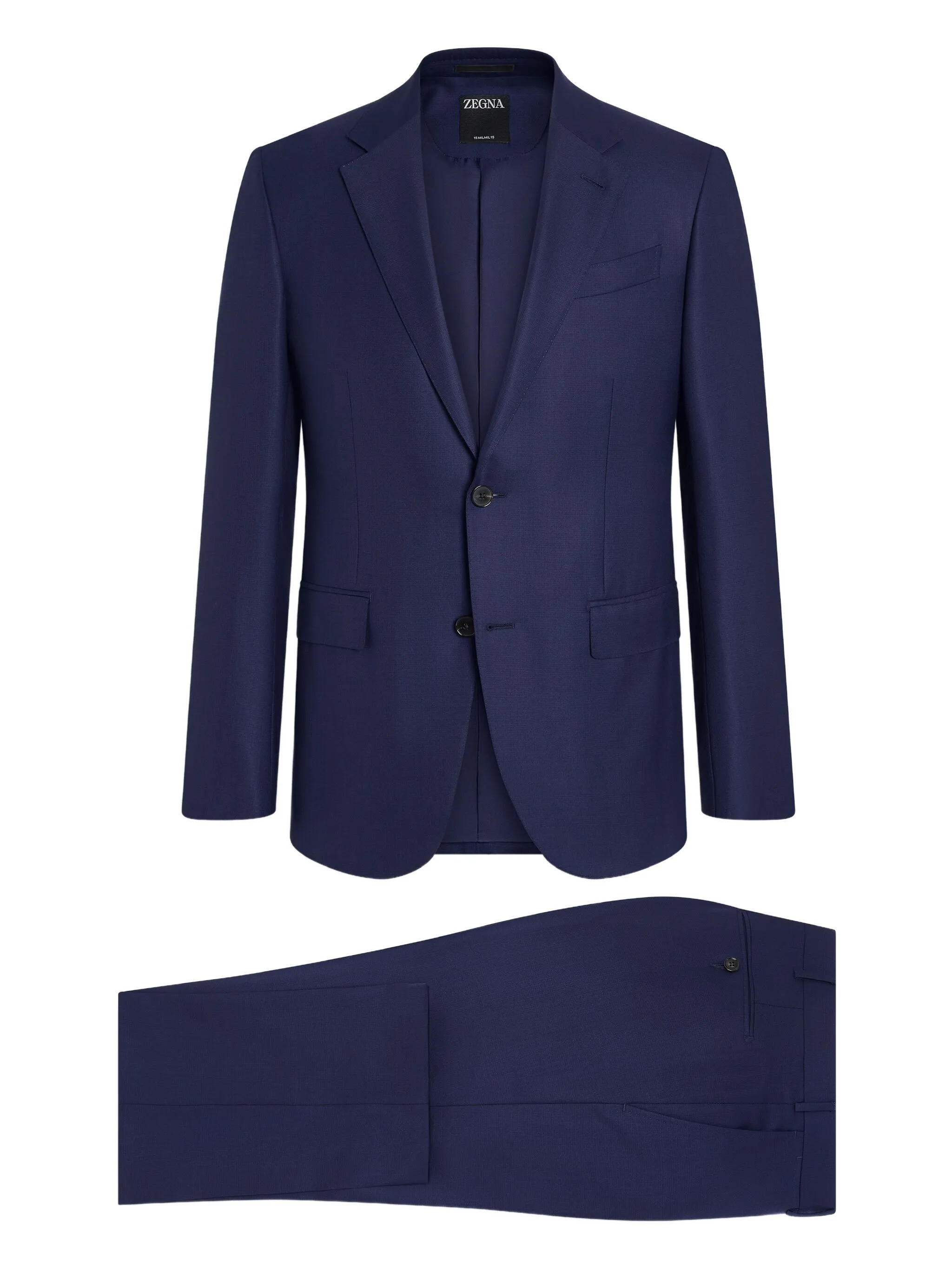 Шерстяной костюм Zegna, синий
Шерстяной костюм Zegna, синий