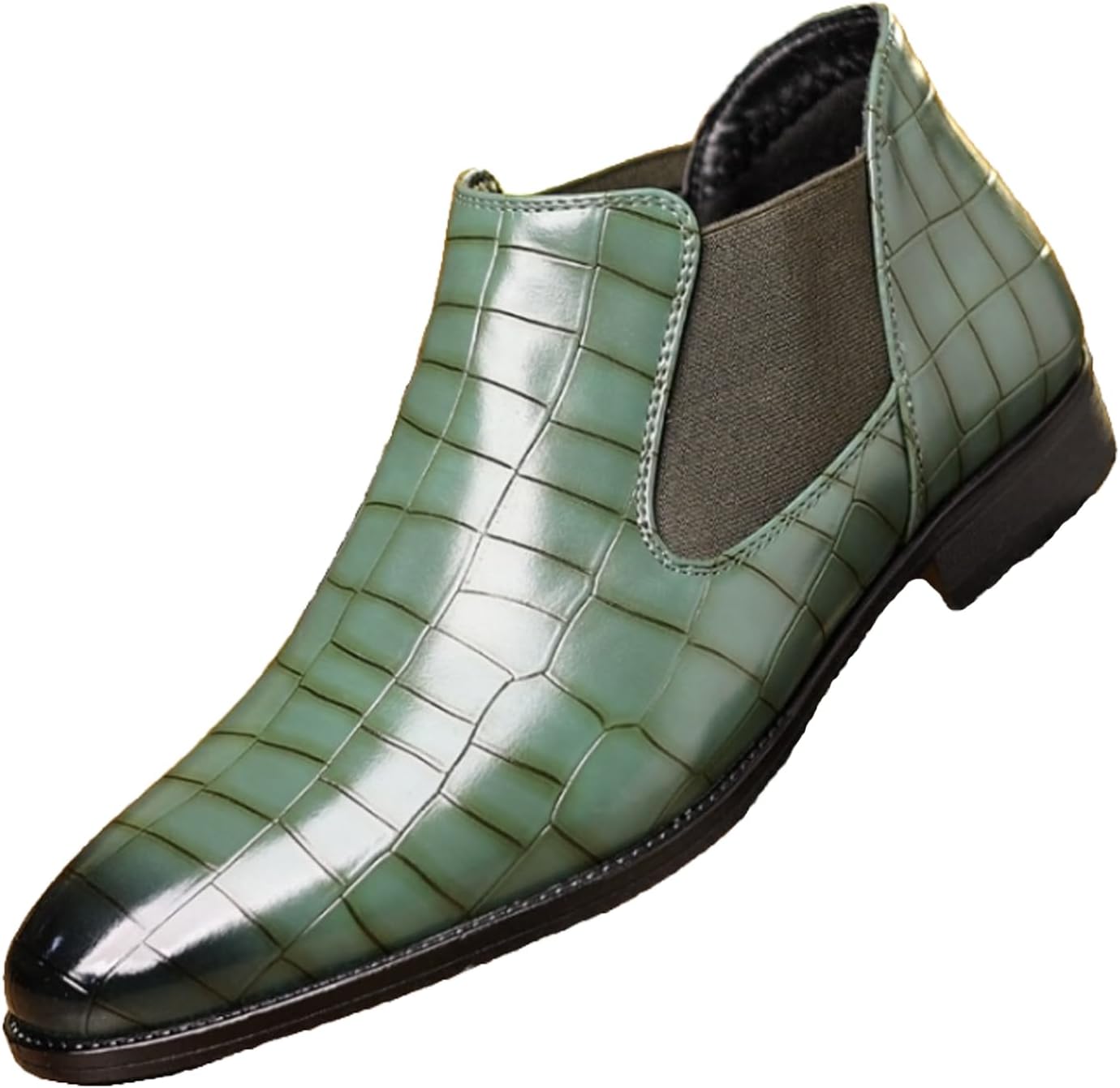 Кожаные Челси-бутсы с принтом, с эластичной вставкой, деловые туфли на липучке, ботильоны до щиколотки, модные классические ботинки для работы и вечеринок, чукка-бутсы для мужчин Enoegmsd, зеленый
Кожаные Челси-бутсы с принтом, с эластичной вставкой, деловые туфли на липучке, ботильоны до щиколотки, модные классические ботинки для работы и вечеринок, чукка-бутсы для мужчин Enoegmsd, зеленый