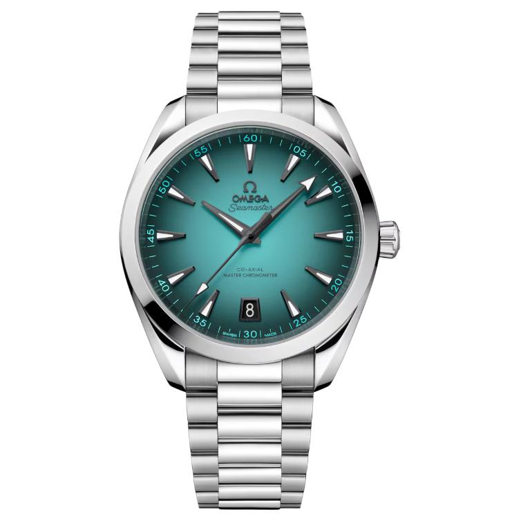 OMEGA Часы AQUA TERRA 150 Meters Automatic Mechanical Movement Men's Watch Watch 41mm Green Dial Steel Case Steel Strap
OMEGA Часы AQUA TERRA 150 Meters Automatic Mechanical Movement Men's Watch Watch 41mm Green Dial Steel Case Steel Strap