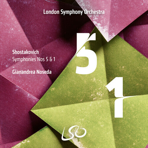 CD диск London Symphony Orchestra / Noseda, Gianandrea: Shostakovich: Symphonies Nos.5 & 1
CD диск London Symphony Orchestra / Noseda, Gianandrea: Shostakovich: Symphonies Nos.5 & 1