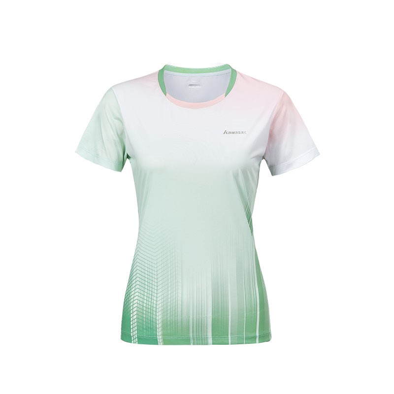Kawasaki Футболка Blue And White Porcelain Series Badminton Clothing Women's Turquoise Willow Green
Kawasaki Футболка Blue And White Porcelain Series Badminton Clothing Women's Turquoise Willow Green