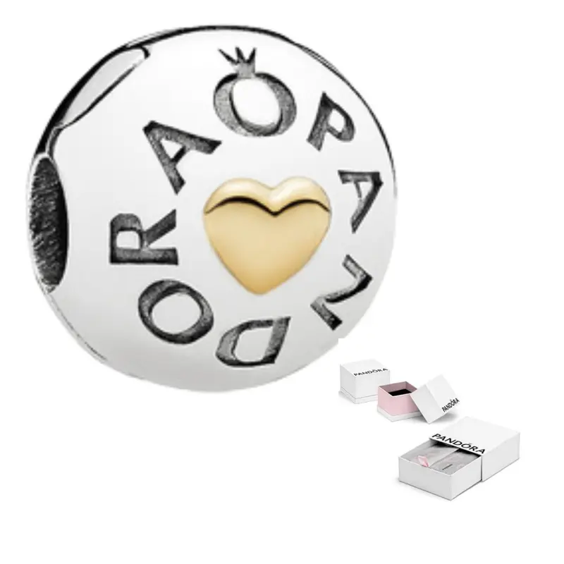 Pandora 14K Gold With 925 Sterling Silver Jewelry Accessories Unisex Silver
Pandora 14K Gold With 925 Sterling Silver Jewelry Accessories Unisex Silver