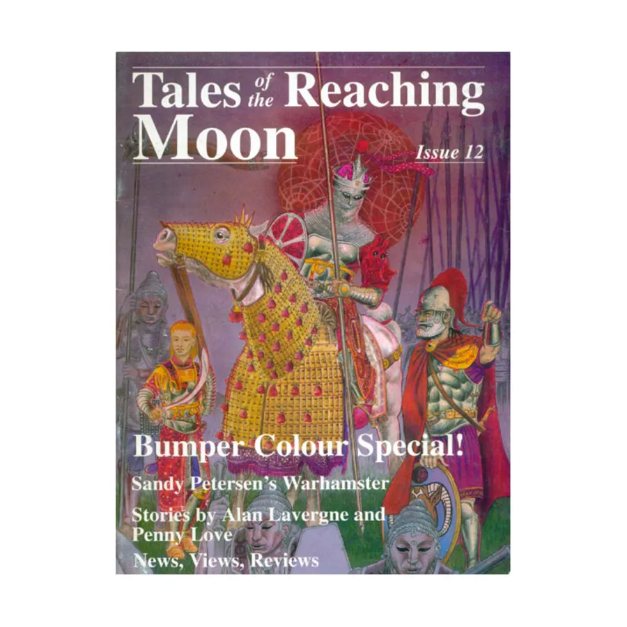 Журнал #12 "Warhamster, Queen Ogzag's Hall, Windy Hill", Tales of the Reaching Moon Magazine (Glorantha/RuneQuest)
Журнал #12 "Warhamster, Queen Ogzag's Hall, Windy Hill", Tales of the Reaching Moon Magazine (Glorantha/RuneQuest)