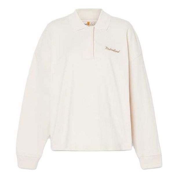 Поло (WMNS) Timberland Polo Sweatshirt 'White'
Поло (WMNS) Timberland Polo Sweatshirt 'White'