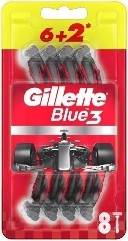 Gillette Blue3 Red бритва для мужчин, 8 шт.
Gillette Blue3 Red бритва для мужчин, 8 шт.
